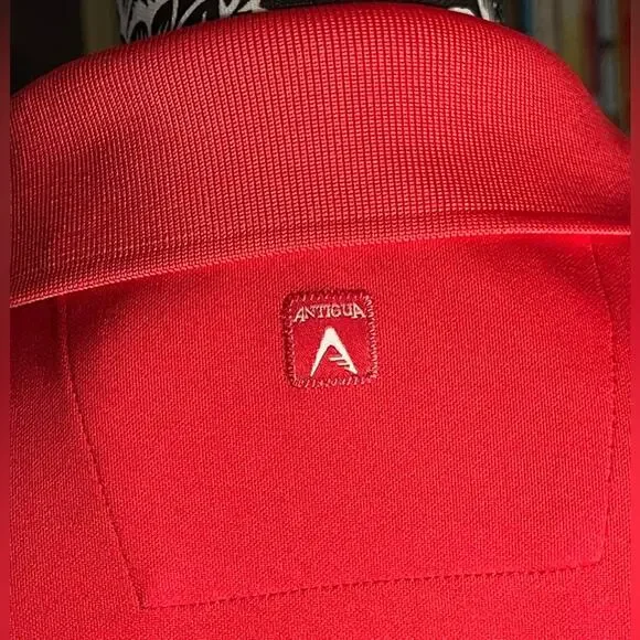 Antigua Women’s Vibrant Pink Sleeveless Polo Size Medium - Picture 3 of 5